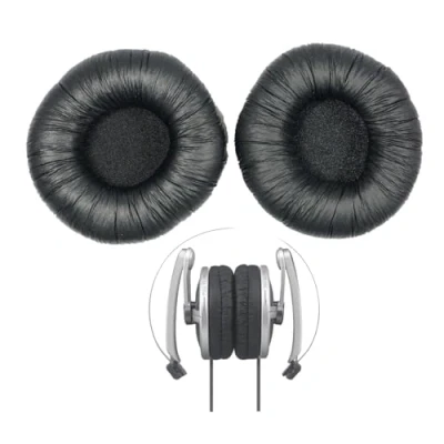 Abbildung von V MOTA Ohrpolster kompatibel mit Sony MDR 710 710LP Kopfhörer, Ersatz (1 Paar) (schwarz)