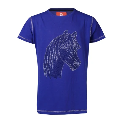 Abbildung von Red Horse T Shirt Caliber Royal Blue 116