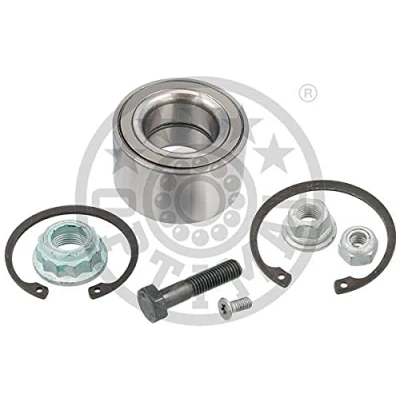 Abbildung von OPTIMAL 101016 Radlagersatz mit Sicherungsring, Schraube, Mutter 66 VOLKSWAGEN: Polo III Schrägheck, Lupo / 3L, GOLF 2, SEAT: Arosa
