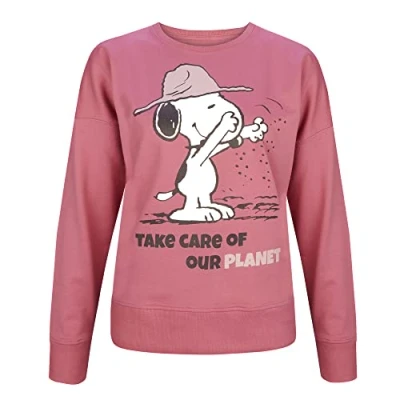 Abbildung von ONOMATO! Sweatshirt Peanuts Snoopy Damen Sweater Pullover Cradle to