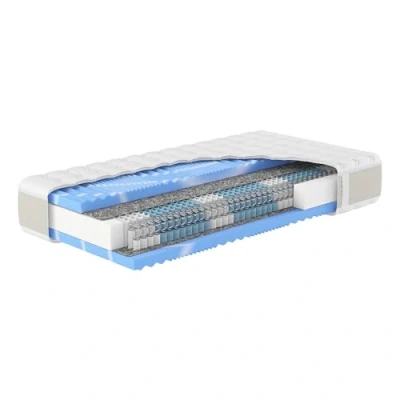 Abbildung von Hn8 Schlafsysteme Taschenfederkernmatratze &quot;XXL Gelstar T 1000&quot;, 25 cm hoch, Raumgewicht: 38 kg/m3, (1 St., 1 tlg.)