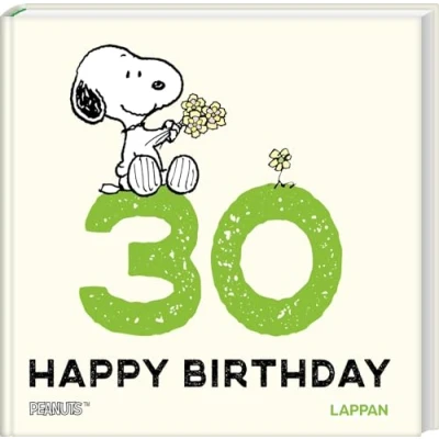 Abbildung von Peanuts Geschenkbuch: Happy Birthday zum 30. Geburtstag: Snoopy, Charlie Brown und Co gratulieren schenken ein Lächeln Ideales kleines Geschenk Geburtstag