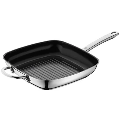Abbildung von WMF Grillpfanne &quot;Durado&quot;, Cromargan Edelstahl Rostfrei 18/10, 28 x cm, antihaftbeschichtet, Induktion