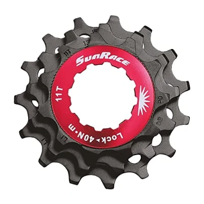 Abbildung von Sunrace Unisex Erwachsene Kassettenzahnkranz Wechsel Set 07372709 Set, Schwarz, 11 13 15 Zähne