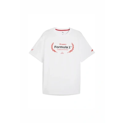 Abbildung von Puma Essentials Graphic Tshirt print, Herren, Größe: XS, white