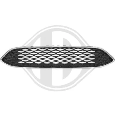 Abbildung von DIEDERICHS 1419042 Kühlergrill vorne chrom, schwarz FORD: Focus 3 Turnier, 3, Mk3 Kasten / Kombi kfzteile, kfzteile24, bandel online,
