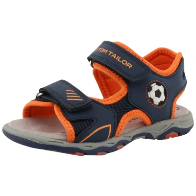 Abbildung von TOM TAILOR Sandale, Klettschuh, Sommerschuh, Trekkingschuh mit Fußballmotiv