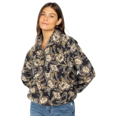 Abbildung von Billabong TIME OFF Sweatjacke, Damen, Größe: XS, Black sands