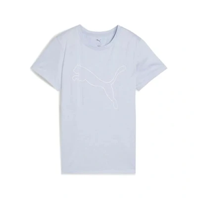 Abbildung von PUMA Unisex W TAD Essential Heather Logo Tee T Shirts, Cool Weather Heather,