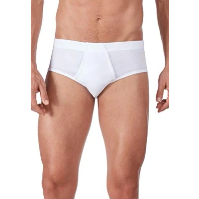 Abbildung von Huber Herren mit Eingriff 2er Pack Slip, Weiß (Weiss 0500), M EU