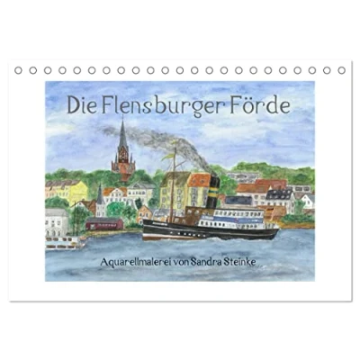 Abbildung von Die Flensburger Förde (Tischkalender 2025 DIN A5 quer), CALVENDO Monatskalender