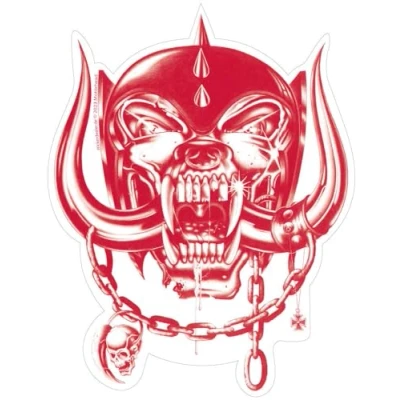 Abbildung von chemstickattack Aufkleber Motörhead Warpig Sticker Snaggletooth ca. 12x9,5 cm