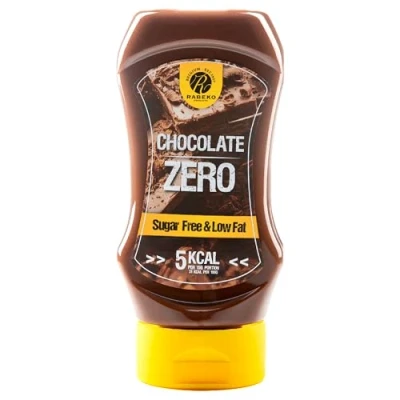 Abbildung von Rabeko Zero Sauce Schokolade, 1 x 350ml ohne Zucker &amp; wenig Fett gesunde Low Carb Produkte kalorienreduziert fettreduziert für Salat, Frites,Burger,Grill Gluten und Laktosefrei