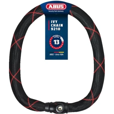 Abbildung von Abus Ivy Steel O Chain 9210/110 Black 110 cm