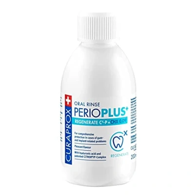 Abbildung von Perio Plus + Regenerate 0,09% CHX Mundspülung 200 ml