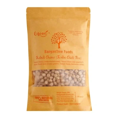 Abbildung von BanyanTree Foods Natural Mega Sized Getrocknete Kichererbsen Dired Chickpeas Kabuli Chana 500g