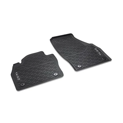 Abbildung von Volkswagen Passform Fußmatten Taigo (2 St), für VW SUV Coupé, Gummifußmatten vorne 2er Set, rutschfest, abwaschbar, 2G7061502 82V