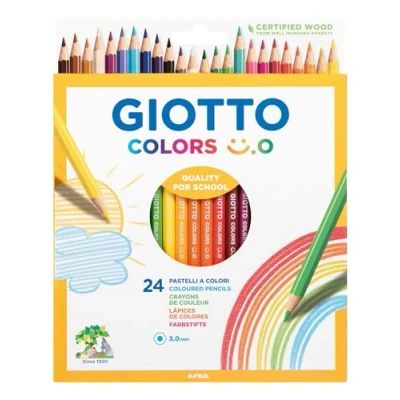 Abbildung von Giotto Colors Smile Buntstifte 24 Stück