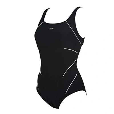 Abbildung von arena Jewel Low Einteiliger Badeanzug Damen C Cup, Figurformender Bodylift Badeanzug, Powermesh Technologie und Chlorbeständiger Sensitive Fit Stoff