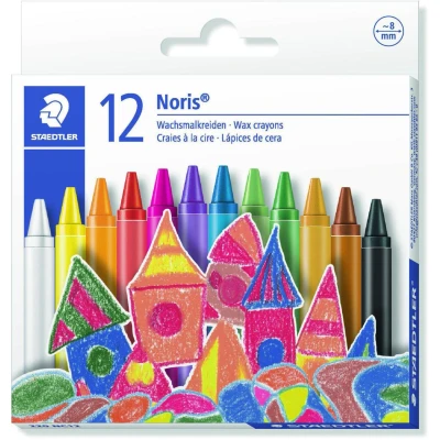 Abbildung von Noris Wachsmalstift Wachsmalkreide, (12 tlg), 12, 16 oder 24 Stück