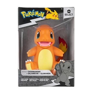 Abbildung von Jazwares Sammelfigur Pokémon Glumanda Vinyl Figur (NEU &amp; OVP)