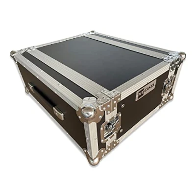 Abbildung von Effektrack 30cm Butterfly Verschluss Flightcase Side Rack Case 19&quot; MF Cases (4HE)