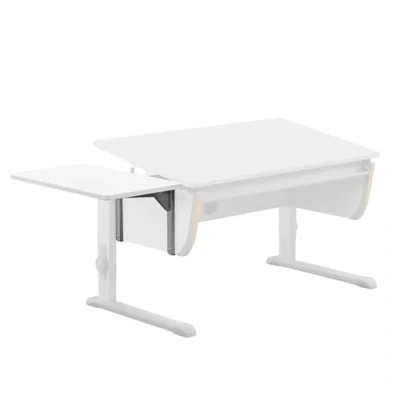 Abbildung von moll Joker Side Top, Tisch Erweiterung in die Breite, seitliche Ablagemöglichkeit, Weiß, Holzwerkstoff, 40cm x 67cm