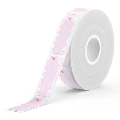 Abbildung von SUPVAN E10/16 Etikettenband Thermo Mehrzweck Etiketten für Heim, Schule, Büro, 12 mm x 30 mm, 220 Etiketten/Rolle(Wunderschön)