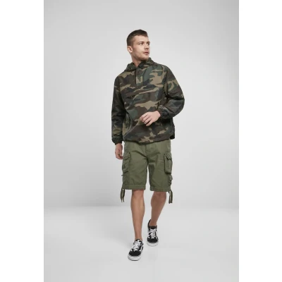 Abbildung von Brandit Accessoires PULL OVER Windbreaker, Herren, Größe: 4XL, Woodland