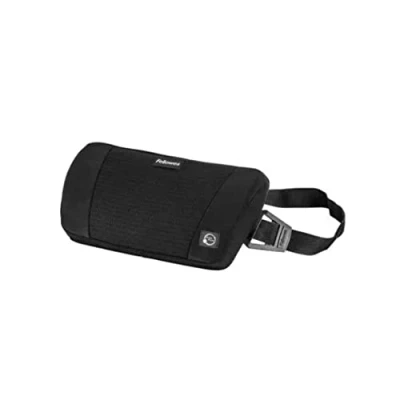 Abbildung von Fellowes Rückenstütze PlushTouch™, ultraweich, ergonomische Lordosenstütze, für Home Office und Bürostuhl