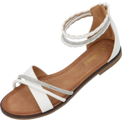 Abbildung von Palado Chritina Riemensandalette, Damen, Größe: 37, Weiß Schuhe