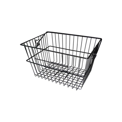 Abbildung von XLC City Hinterradkorb, schwarz, 40 x 33 25 cm
