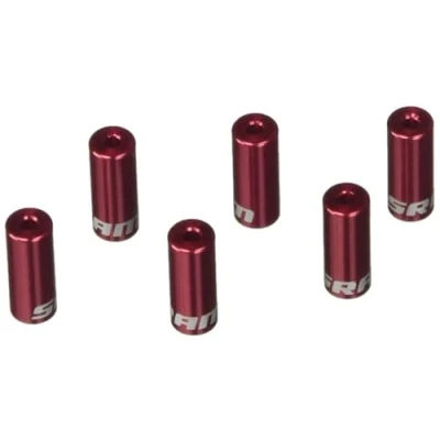 Abbildung von Sram MTB Bremskabel Leitunge Hülle Hülse Kit Endkappen, rot, one Size