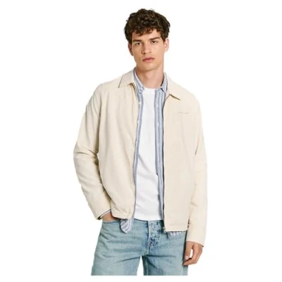 Abbildung von Pepe Jeans Truro Leichte Jacke, Herren, Größe: Medium, Ivory white