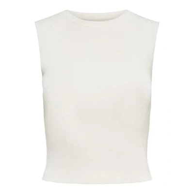 Abbildung von ONLY Damen ONLMAJLI S/L KNT NOOS Top, Cloud Dancer, XXS
