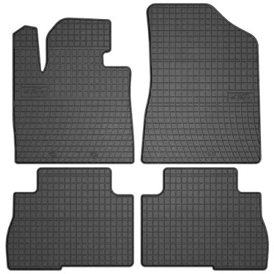 Abbildung von SMK Gummimatten Auto fußmatten Satz für Kia Sorento II 2012 2014 Erleben Sie einen neuen Standard des Reisens mit rutschfesten fussmatten Mehrjahres teppiche alle Straßenverhältnisse
