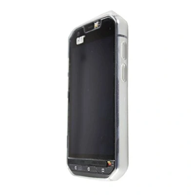 Abbildung von caseroxx TPU Hülle für Cat S60, Tasche mit und ohne Displayfolie (TPU Hülle, weiß transparent)