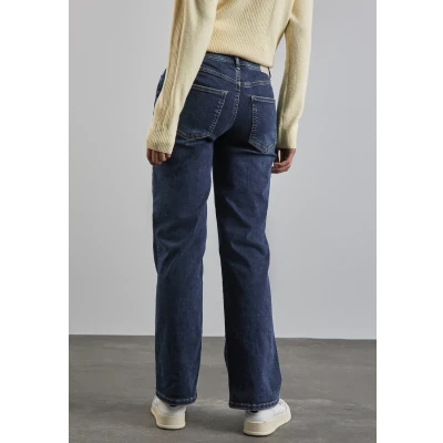 Abbildung von Street One Jeans Straight Leg, Damen, Größe: 28x28, Blau
