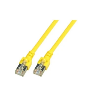 Abbildung von Goobay 50168 CAT 5e Patchkabel, F/UTP, Gelb, CCA Kupfergemisch