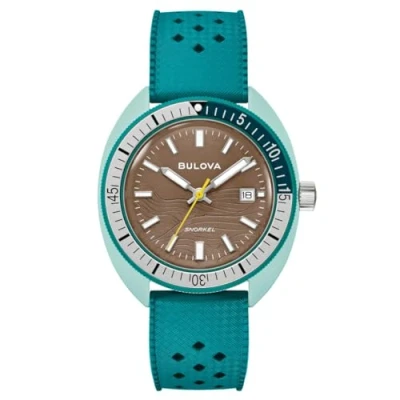 Abbildung von Bulova 98B446 Herrenuhr Quarz Snorkel Petrol