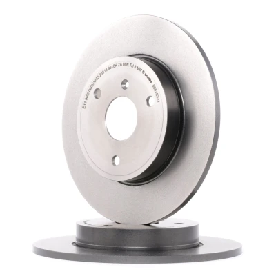 Abbildung von BREMBO COATED DISC LINE 08.8163.21 Bremsscheibe 280 9,6 3 voll beschichtet hochgekohlt mit Schrauben SMART: Roadster Coupe, Fortwo II Coupe