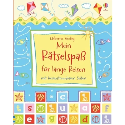 Abbildung von Mein Rätselspaß für lange Reisen: mit heraustrennbaren Seiten (Usborne Mitmach Blöcke)