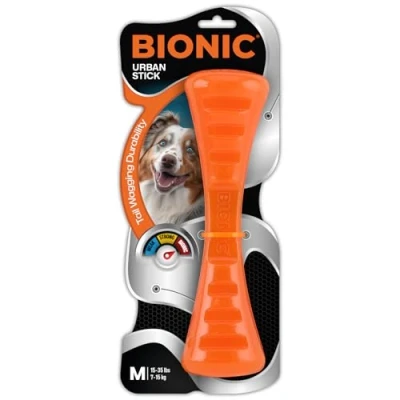 Abbildung von Bionic Urban Stick, extrem widerstandsfähiges Hundespielzeug, 23cm