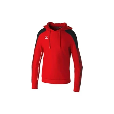 Abbildung von Erima Herren EVO Star Kapuzenpullover (1072401), rot/schwarz, 3XL