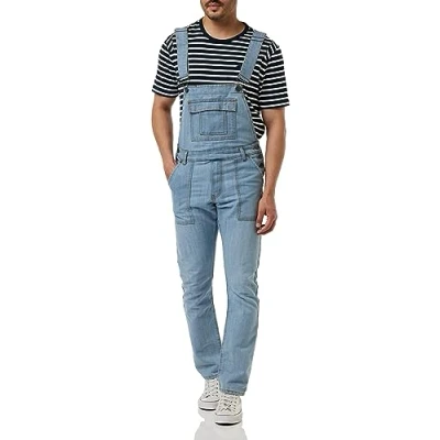 Abbildung von Enzo Herren Ezd390 Ven Denim Dungarees Overalls,Bleach, 50