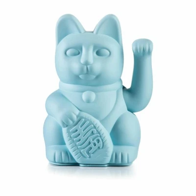 Abbildung von Donkey Products Winkekatze Lucky Cat Blau