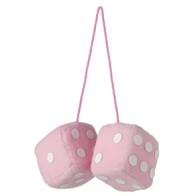 Abbildung von Sumex DADOSPK Plüschwürfe, Pinkl, 7 x cm