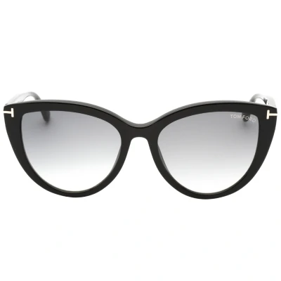 Abbildung von Tom Ford Sonnenbrille, Damen, Größe: 56, Black