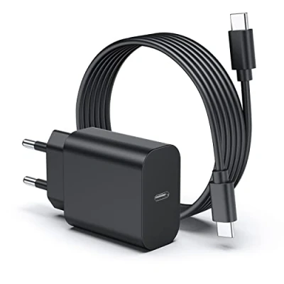 Abbildung von 25W USB C ladegerät Kompatibel mit Samsung Galaxy Schnellladegerät für S20/S20+/S20 Ultra/S21/S21+/S21 Ultra 5G/S22+/S22+/S22+/S22 Handy Ladegeräte Typ