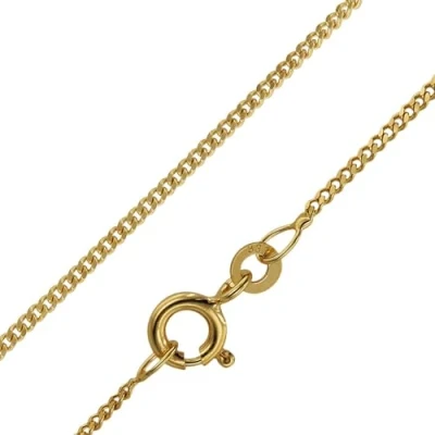 Abbildung von trendor 72016 Feine Panzerkette für Kinder 333 Gold (8 Karat) 1,1 mm
